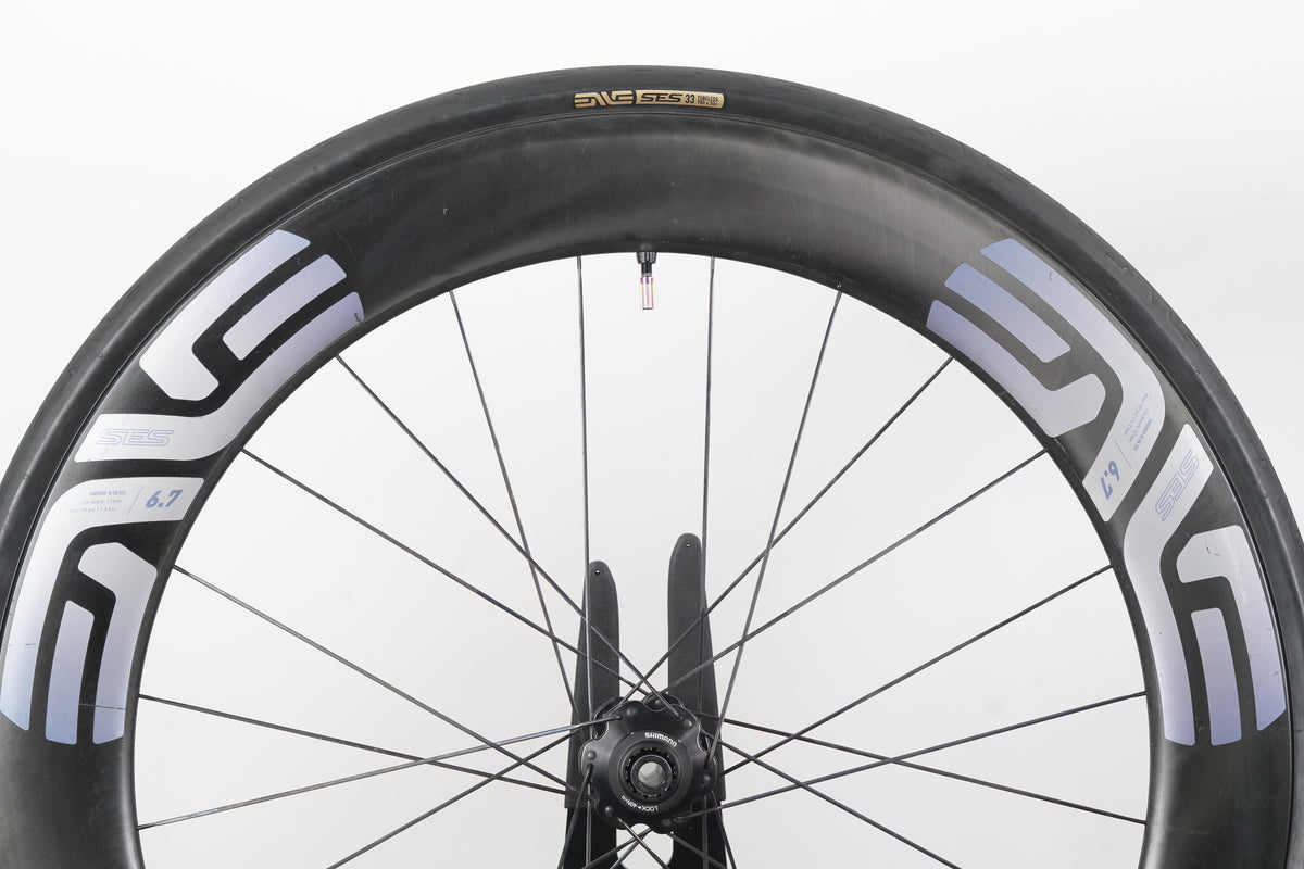 ENVE SES 6.7 Carbon Tubeless Clincher Disc Brake Wheelset Shimano/SRAM 11 Speed