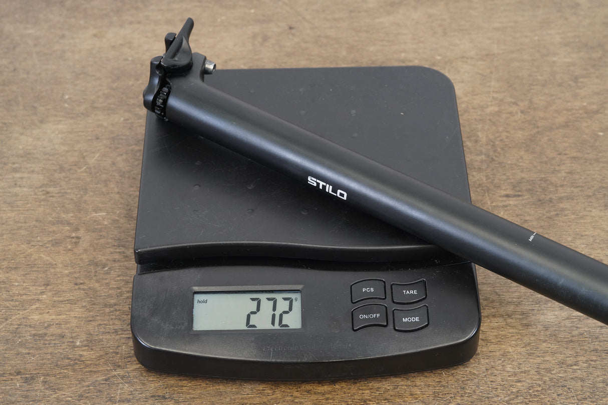 31.6mm 3T Stilo 25 Alloy Road 25mm Setback Seatpost 272g
