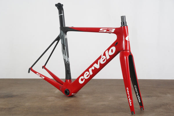 54cm Cervelo S3 Carbon Rim Brake Road Frameset – Elevate Cycling