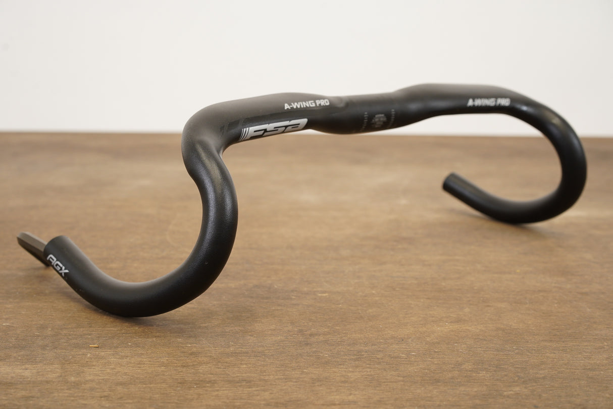 42cm FSA A-Wing Pro AGX Alloy Compact Gravel Handlebar 31.8mm
