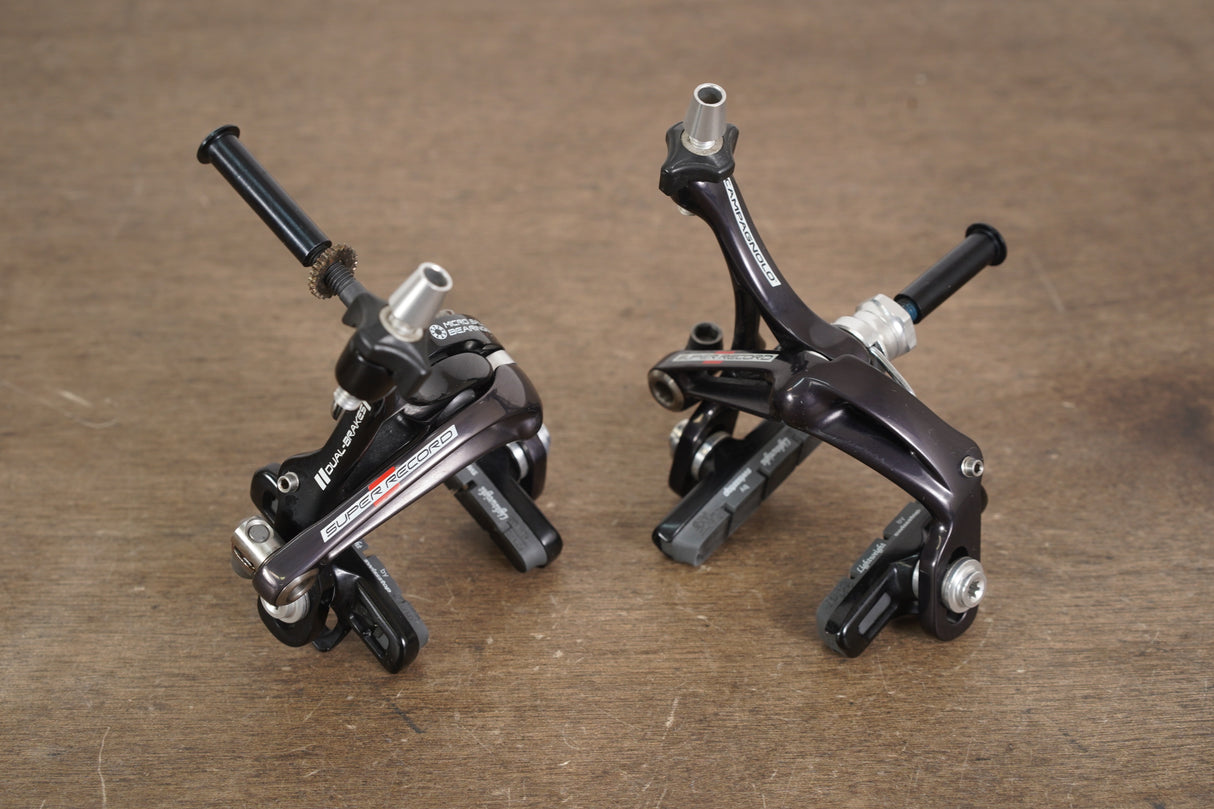 Campagnolo Super Record Skeleton Standard Center Mount Rim Brake Calipers