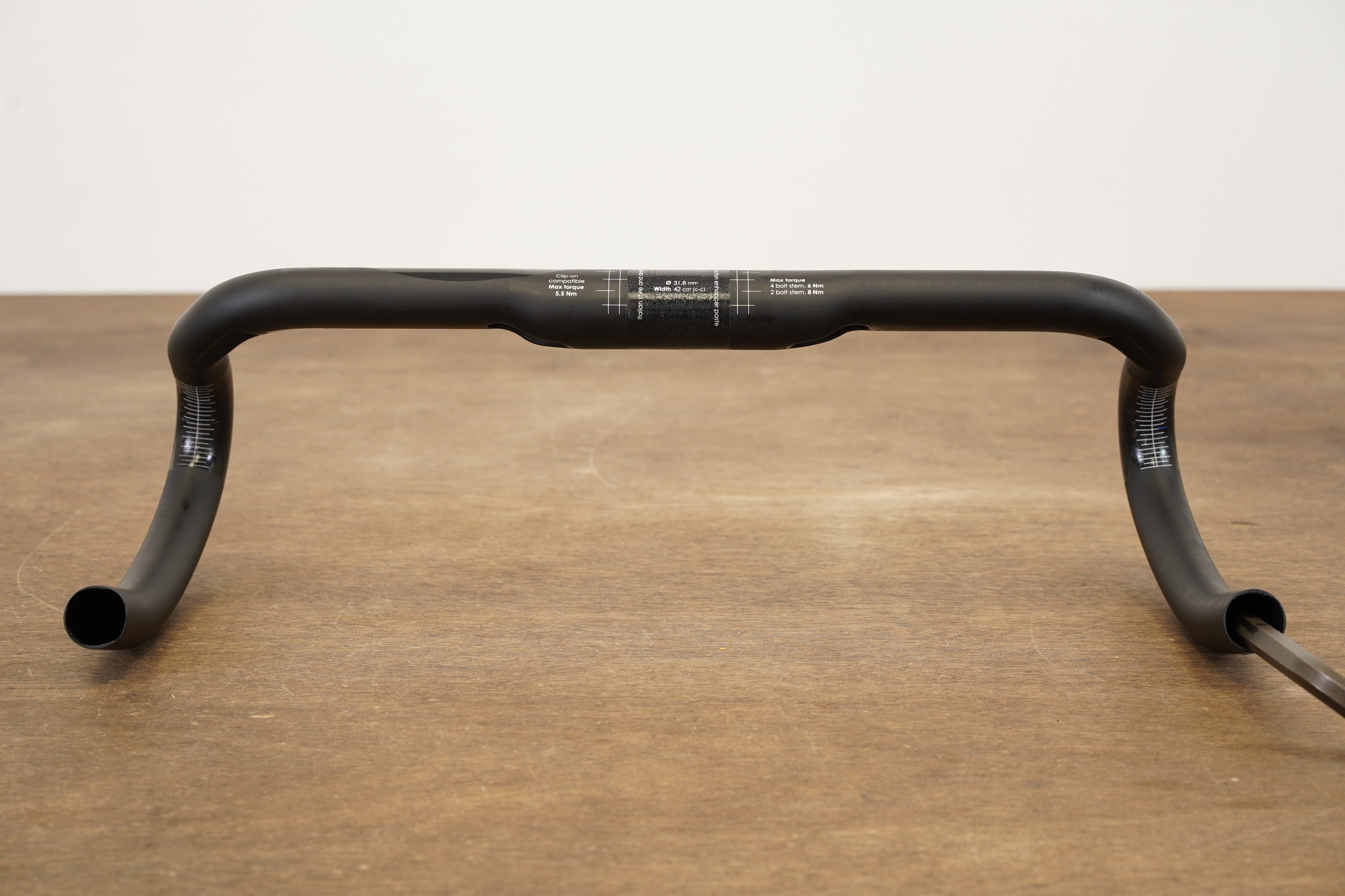 42cm 3T Ergonova Team Stealth Carbon Compact Road Handlebar 31.8mm
