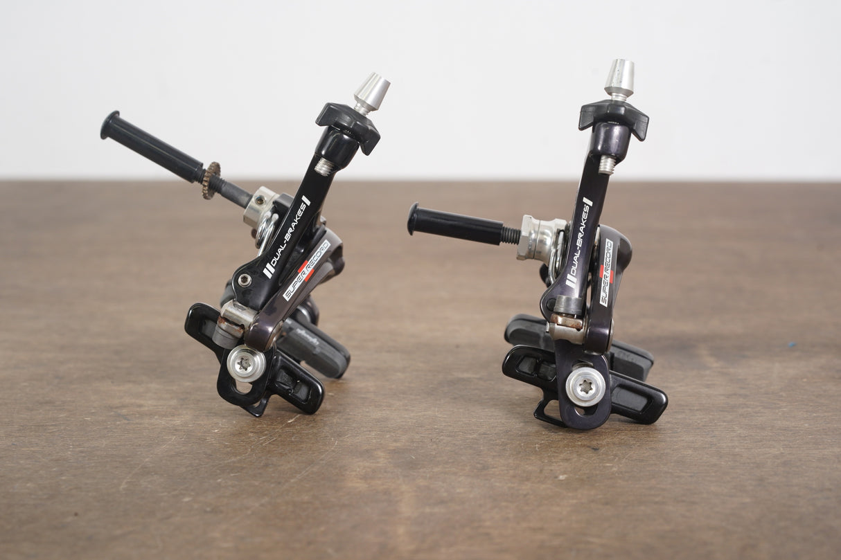 Campagnolo Super Record Skeleton Standard Center Mount Rim Brake Calipers