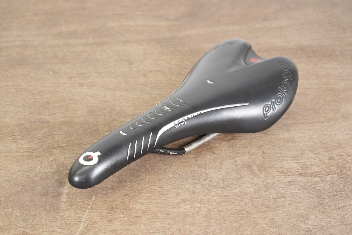 134mm Prologo Scratch Pro Plus Ti 1.4 Rail Road Saddle 251g