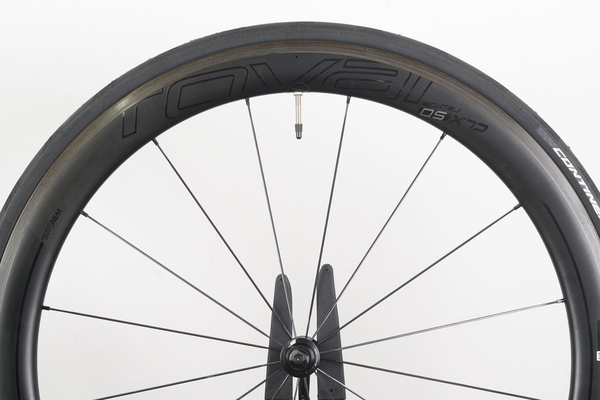 Roval CLX 50 Carbon Tubeless Clincher Rim Brake Wheelset Shimano/SRAM 11 Speed