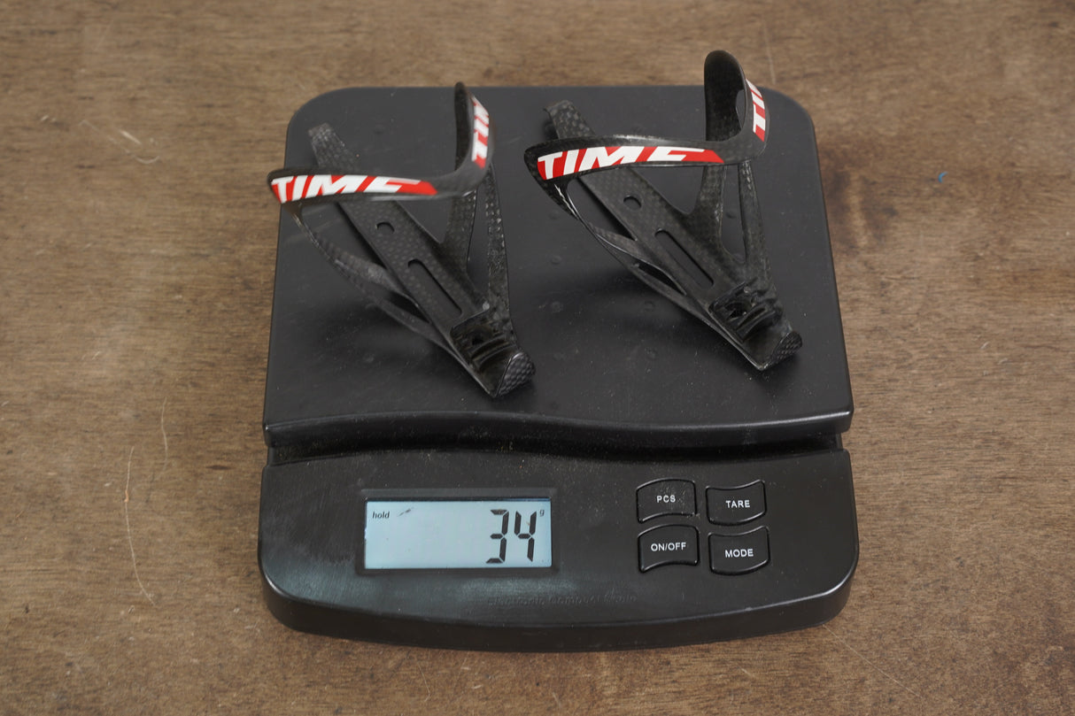 (2) Time Matrix Carbon Water Bottle Cages 34g