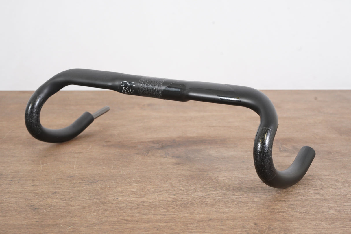 42cm 3T Ergonova Stealth Team Carbon Compact Road Handlebar 31.8mm