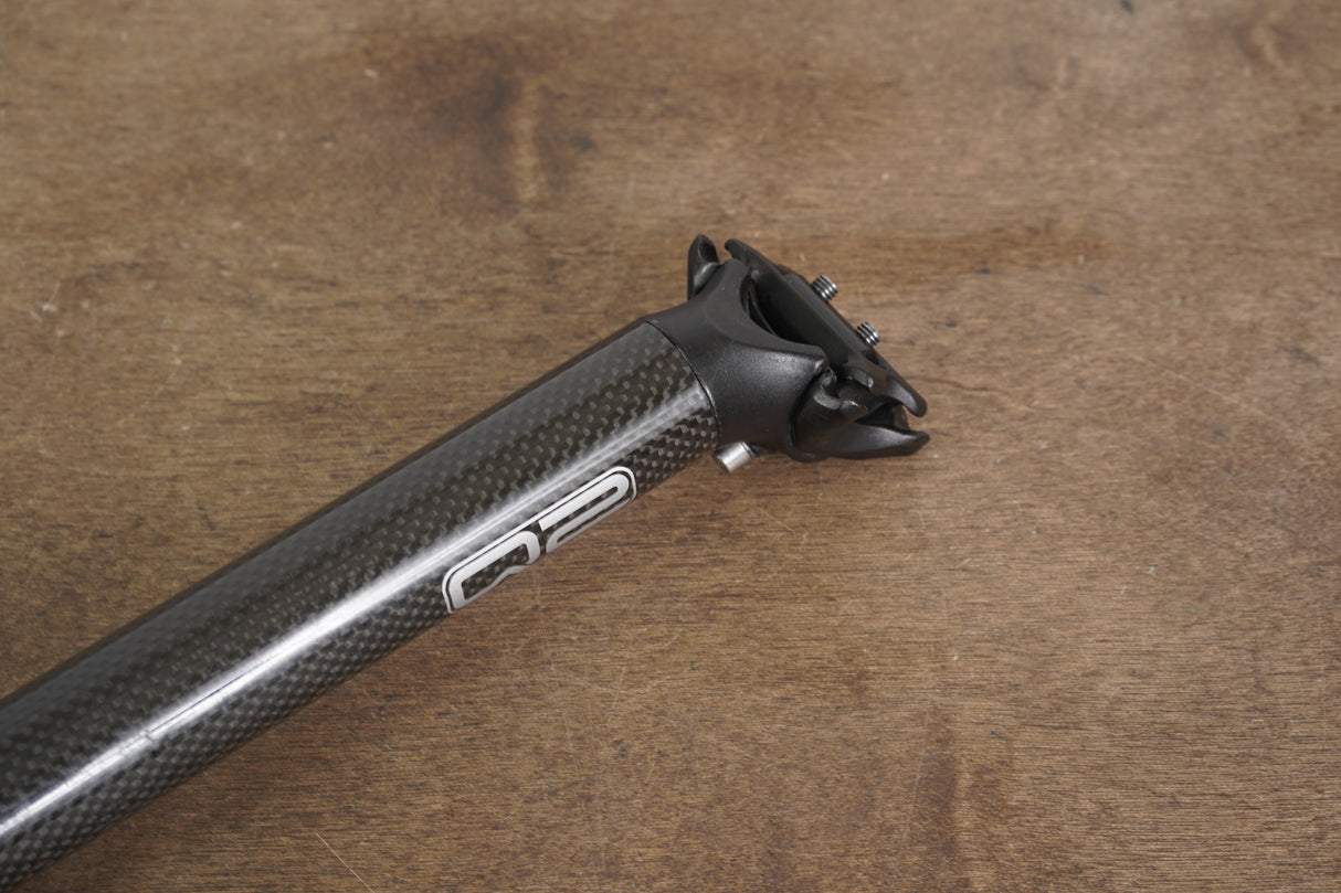 31.6mm Q2 Carbon Alloy Setback Road Seatpost