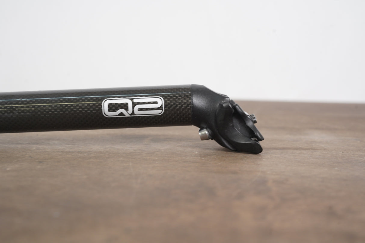 31.6mm Q2 Carbon Alloy Setback Road Seatpost