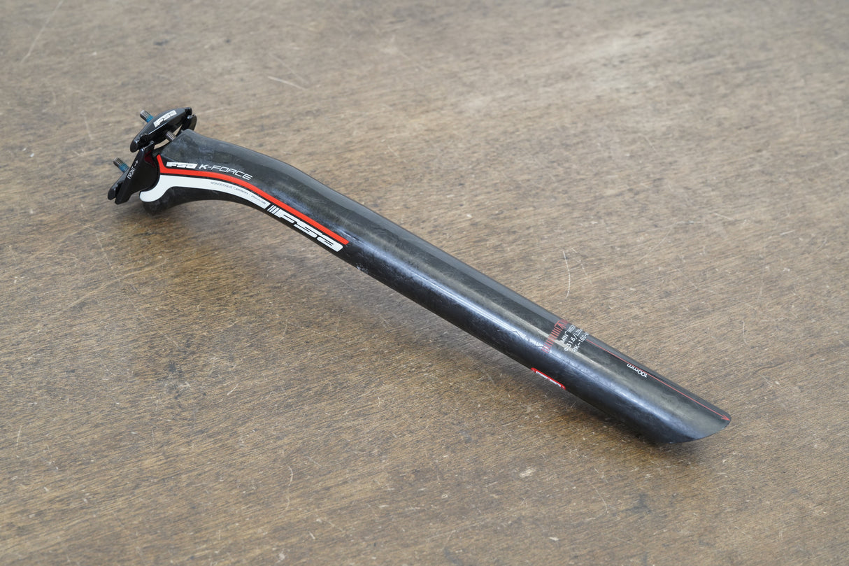31.6mm FSA K-Force Carbon 25mm Setback Road Seatpost 193g