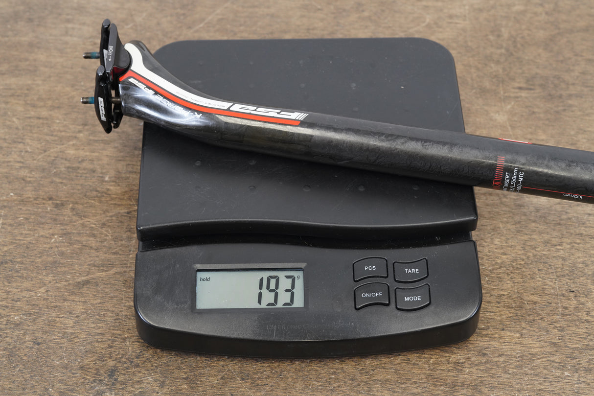 31.6mm FSA K-Force Carbon 25mm Setback Road Seatpost 193g
