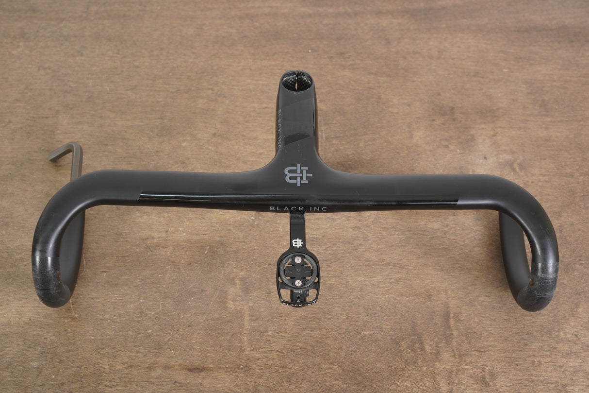 44cm 120mm -6 Degree Black Carbon Barstem Handlebar Mount