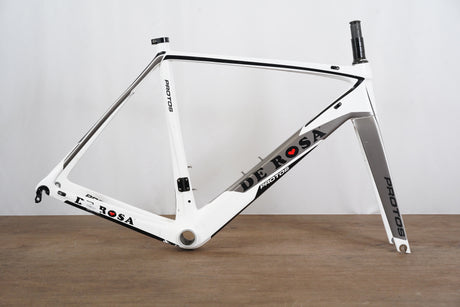 55cm De Rosa Protos Carbon Aero Rim Brake Road Frameset