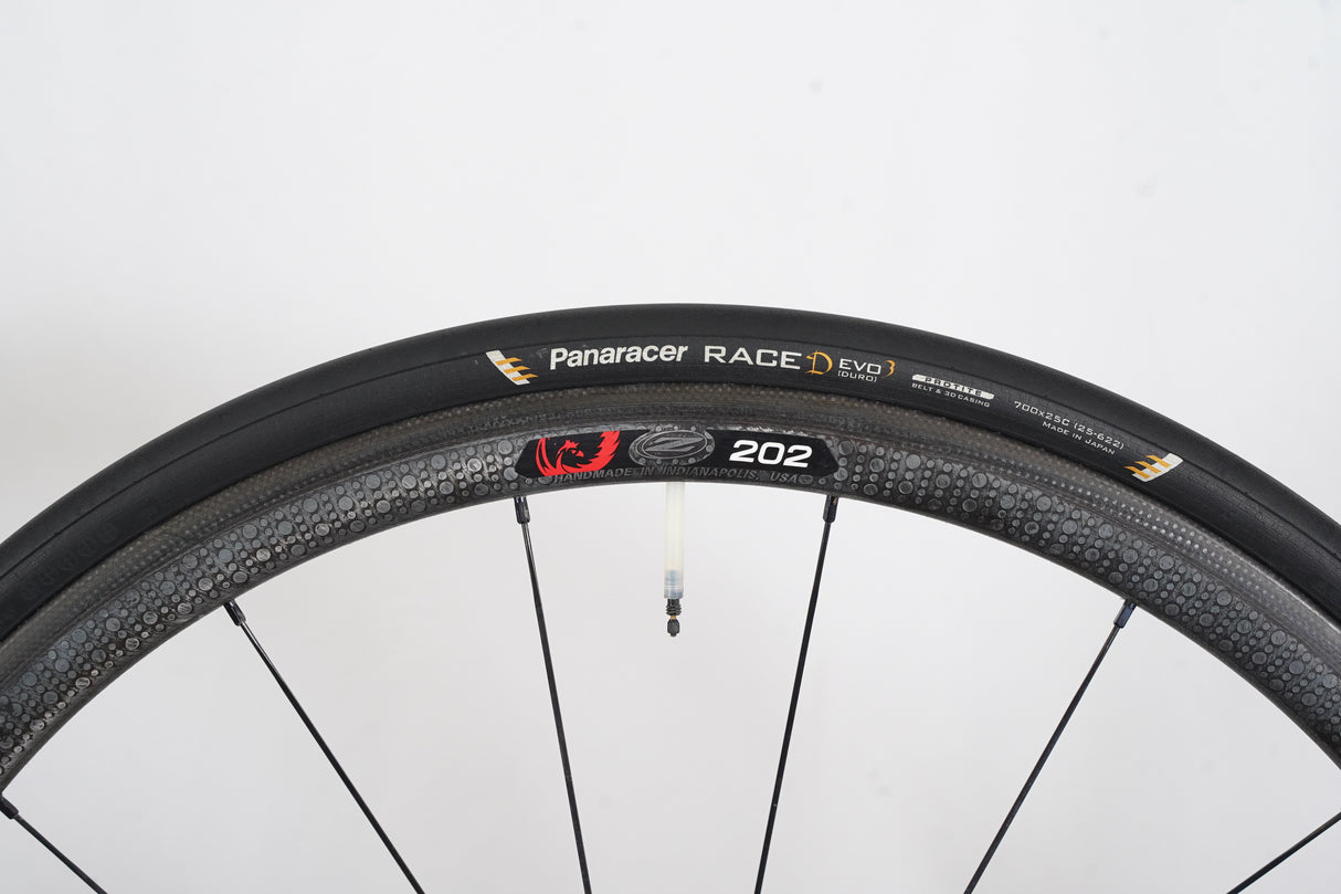 Zipp 202 Firecrest DT Swiss 240s Carbon Clincher Rim Brake Wheelset 11 Speed