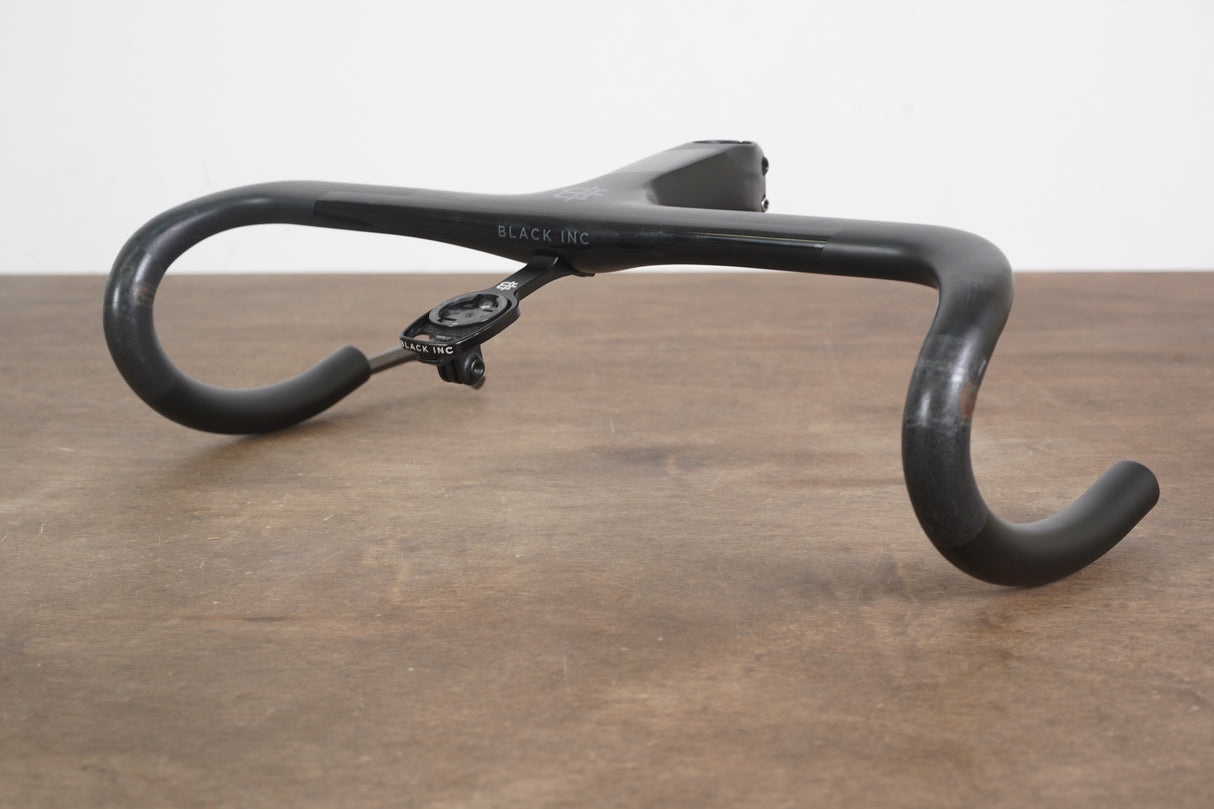 44cm 120mm -6 Degree Black Inc. Carbon Barstem Handlebar + Mount 1 1/8"