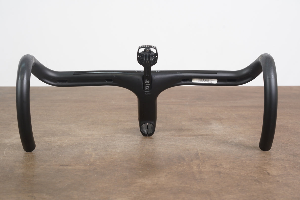 44cm 120mm -6 Degree Black Inc. Carbon Barstem Handlebar + Mount 1 1/8"