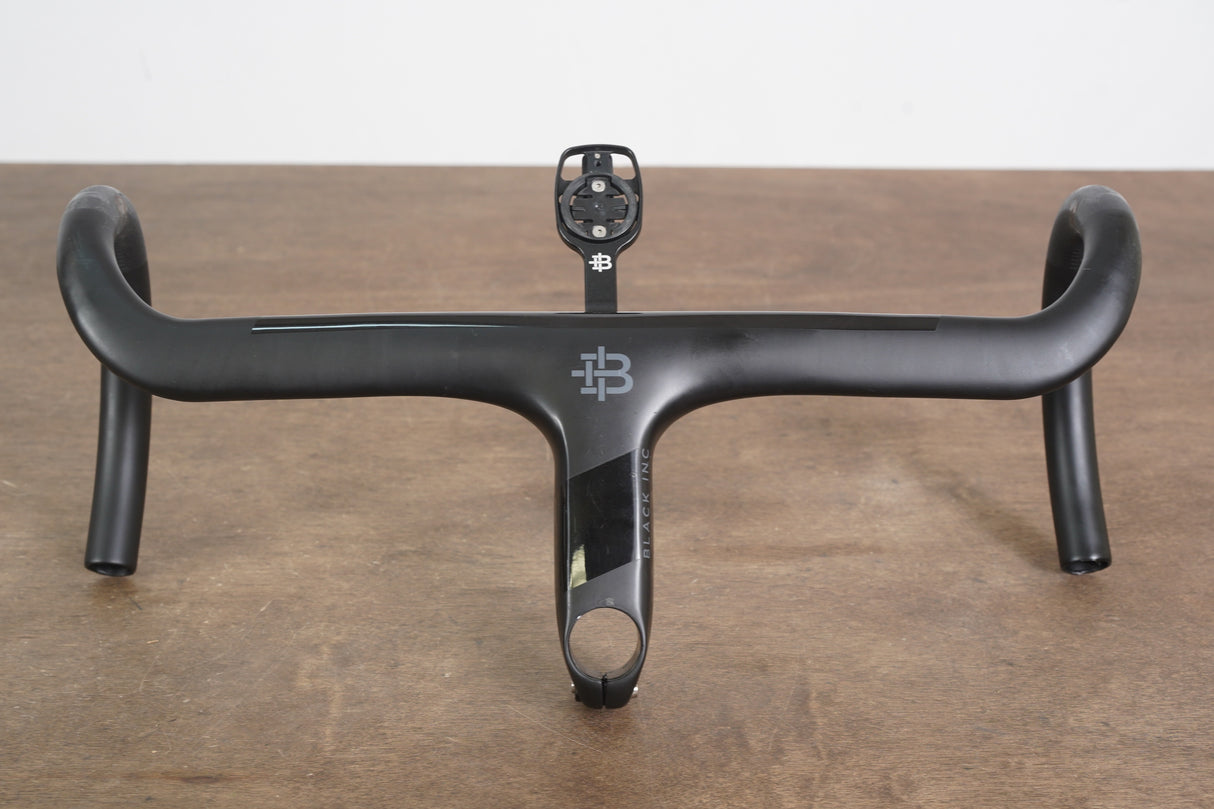 44cm 120mm -6 Degree Black Inc. Carbon Barstem Handlebar + Mount 1 1/8"