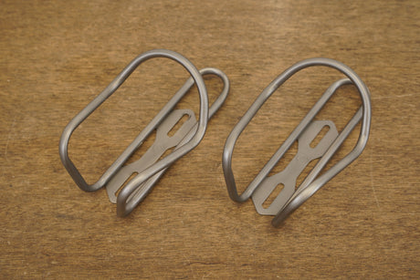 (2) Silca Sicuro Titanium Water Bottle Cages