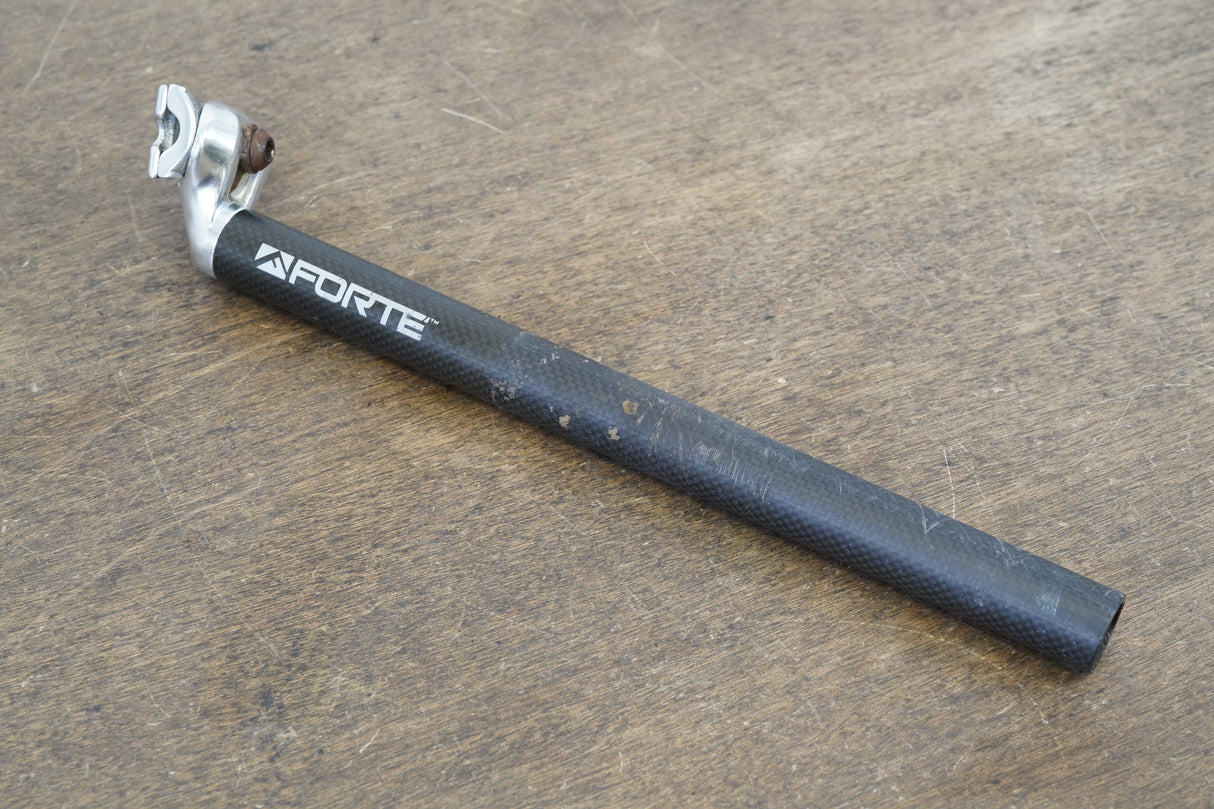 27.2mm Forte Carbon Alloy Setback Road Seatpost 261g