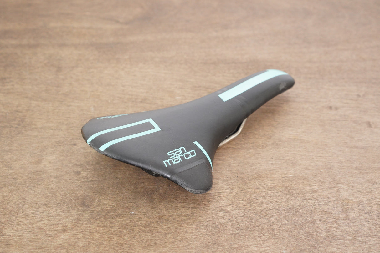 143mm Selle San Marco Concor Stainless Steel Rail Road Saddle 196g