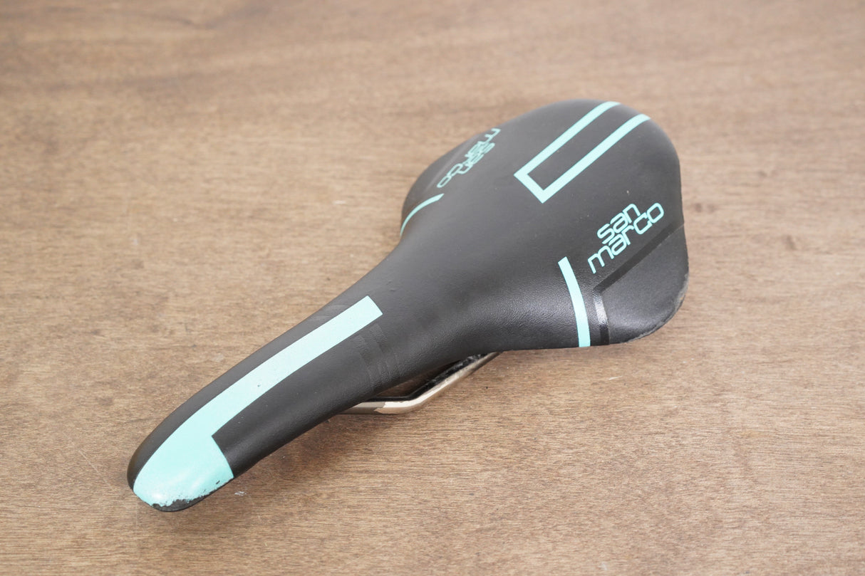 143mm Selle San Marco Concor Stainless Steel Rail Road Saddle 196g