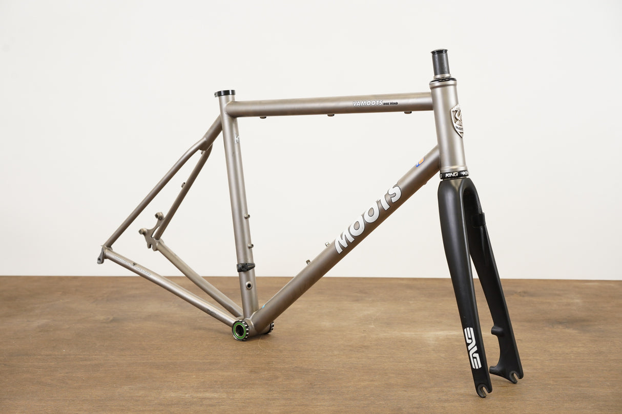 L (Large) Moots Vamoots DR ENVE Titanium Disc Brake Road Frameset