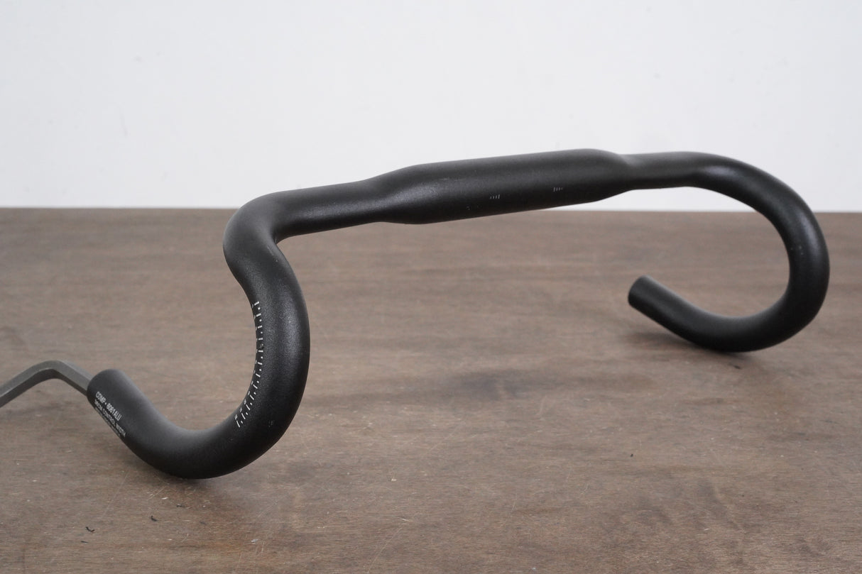 36cm Alloy Compact Flared Road CX Gravel Handlebar 31.8mm