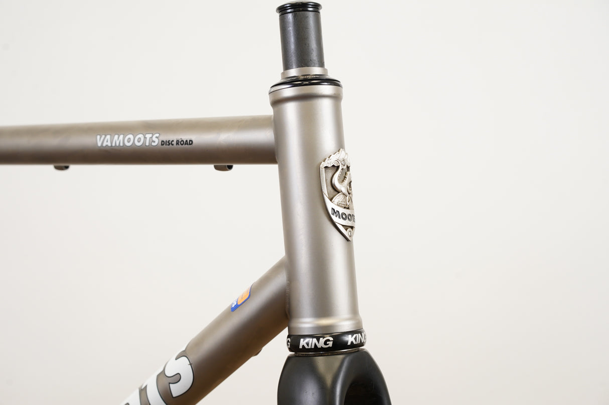 L (Large) Moots Vamoots DR ENVE Titanium Disc Brake Road Frameset