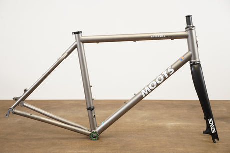 L (Large) Moots Vamoots DR ENVE Titanium Disc Brake Road Frameset