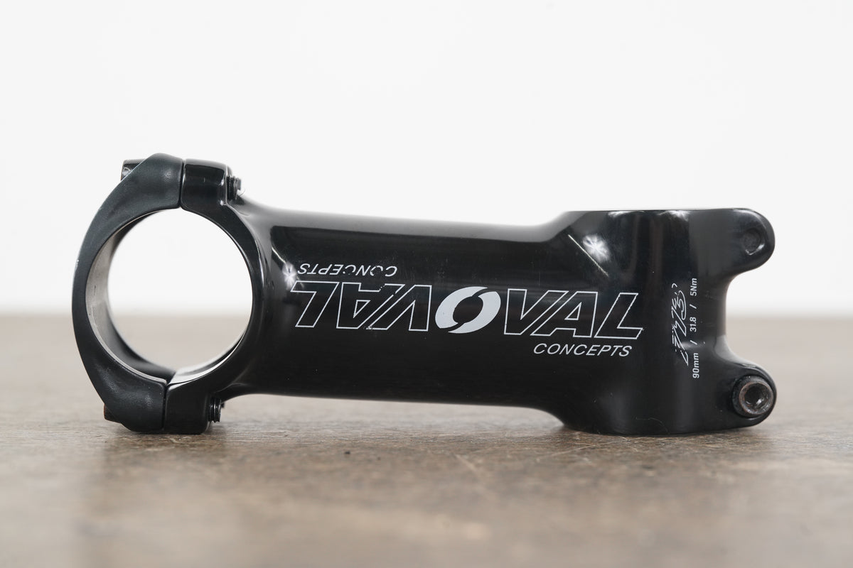 Oval Concepts 713 90mm -8 Degree Alloy Road Stem 117g 1 1/8" 31.8mm