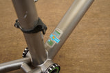 L (Large) Moots Vamoots DR ENVE Titanium Disc Brake Road Frameset