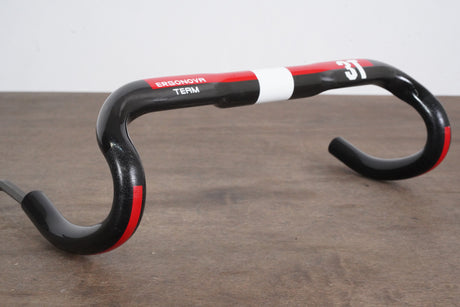 38cm 3T Ergonova Team Stealth Carbon Compact Road Handlebar 31.8mm