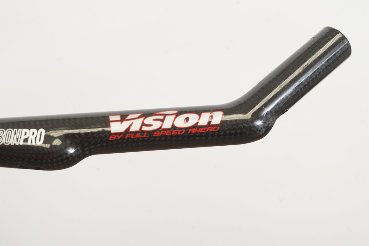 Vision Carbon Pro Carbon Extensions TT Triathlon Handlebar + Pads