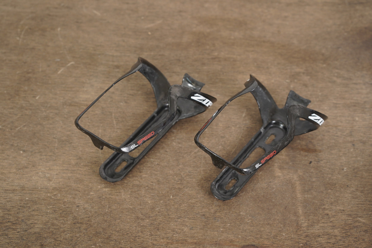(2) Zipp SL Speed Carbon Water Bottle Cages 33g