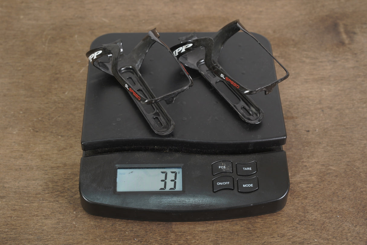 (2) Zipp SL Speed Carbon Water Bottle Cages 33g