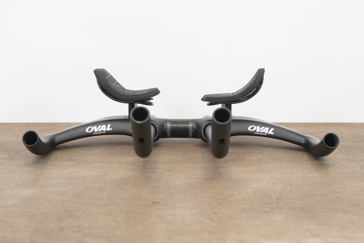 42cm Oval Concepts 960 Carbon Base Bar + Profile Design 35c Extensions 31.8mm