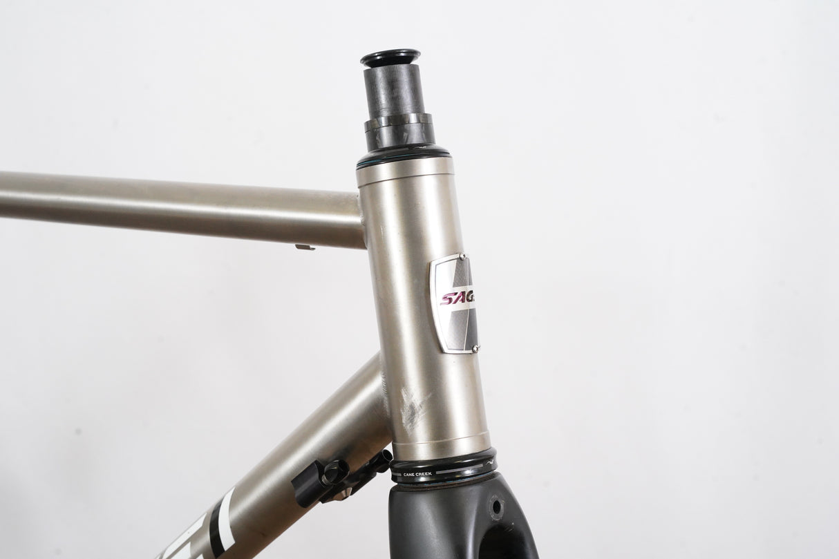 56cm Sage Skyline ENVE Titanium Rim Brake Road Frameset