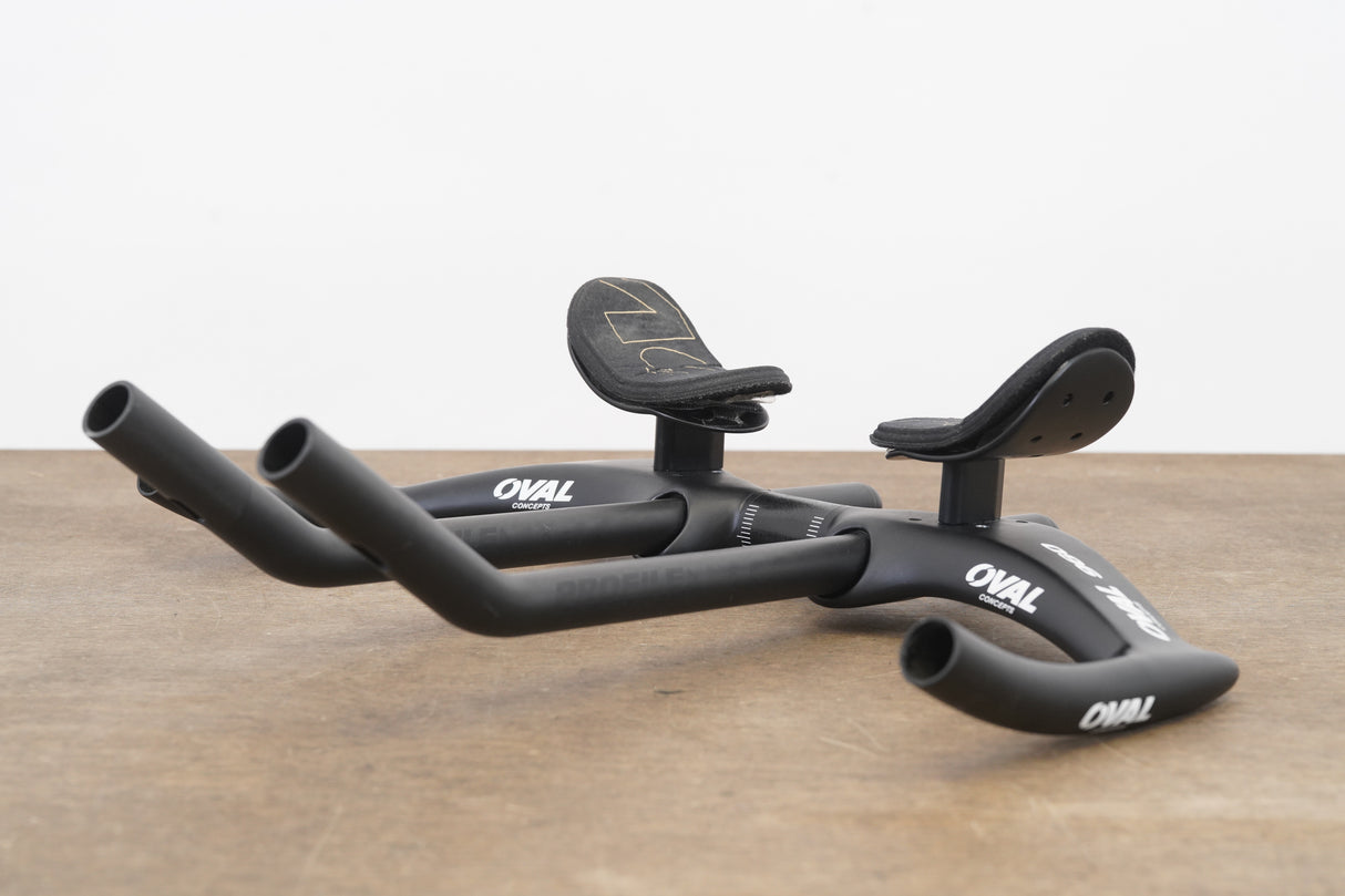 42cm Oval Concepts 960 Carbon Base Bar + Profile Design 35c Extensions 31.8mm
