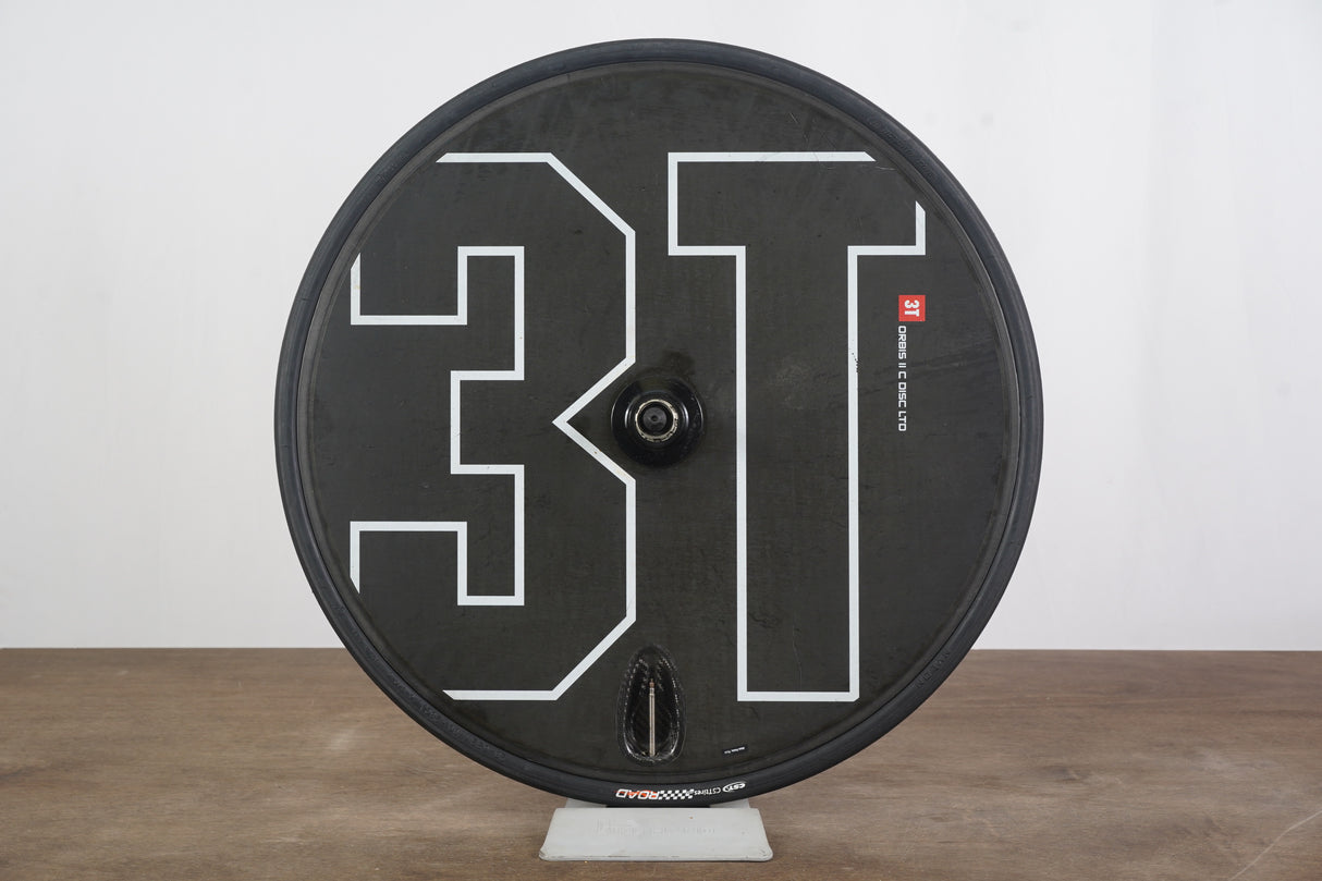 REAR 3T Orbis II C LTD Carbon Clincher Rim Brake Disc Wheel 11 Speed