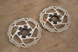 (2) 160mm Shimano Deore SM-RT54-S Center Lock Disc Brake CX Gravel MTB Rotor