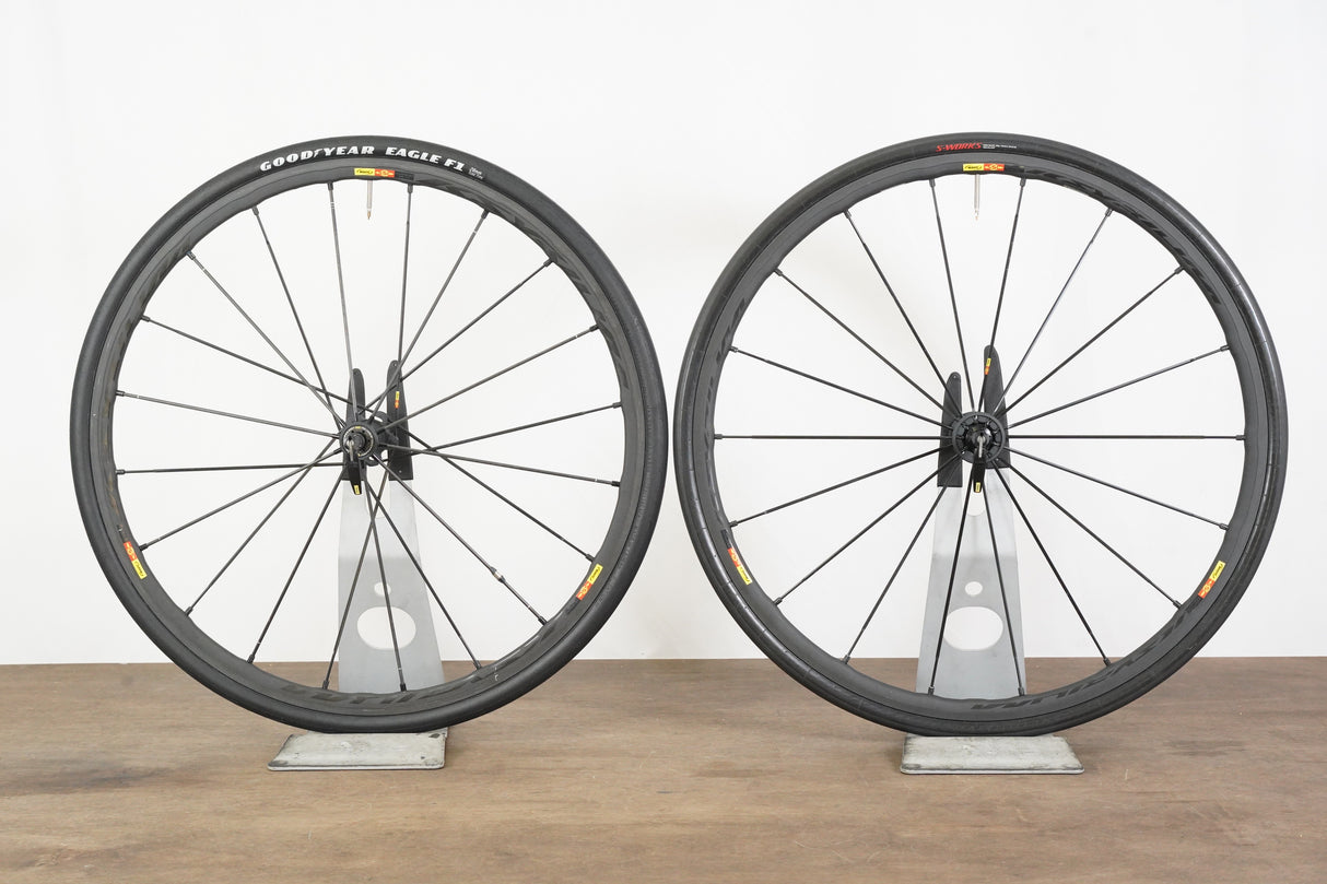 Mavic Ksyrium SLR Alloy Clincher Rim Brake Wheelset Shimano/SRAM 11 Speed