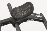 42cm Oval Concepts 960 Carbon Base Bar + Profile Design 35c Extensions 31.8mm