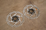 (2) 160mm Shimano Deore SM-RT54-S Center Lock Disc Brake CX Gravel MTB Rotor
