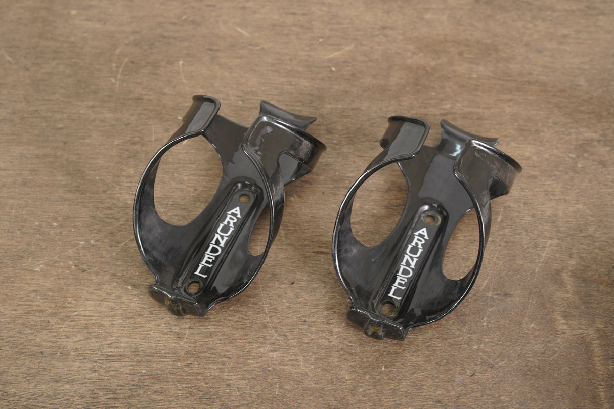 (2) Arundel Dave-O Carbon Water Bottle Cages 63g