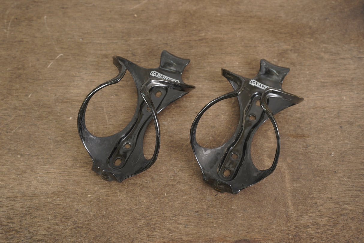 (2) Arundel Mandible Carbon Water Bottle Cages 51g