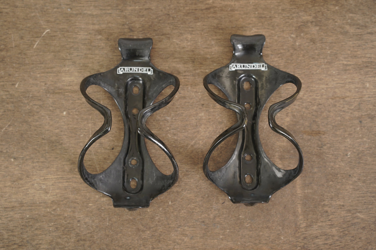 (2) Arundel Mandible Carbon Water Bottle Cages 51g