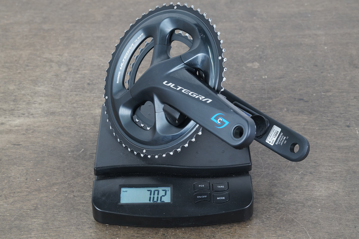165mm 52/36T Shimano Ultegra FC-R8000 Stages Dual Power Meter Crankset 8000