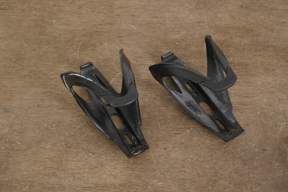 (2) Elite Custom Race Skin Water Bottle Cages 84g