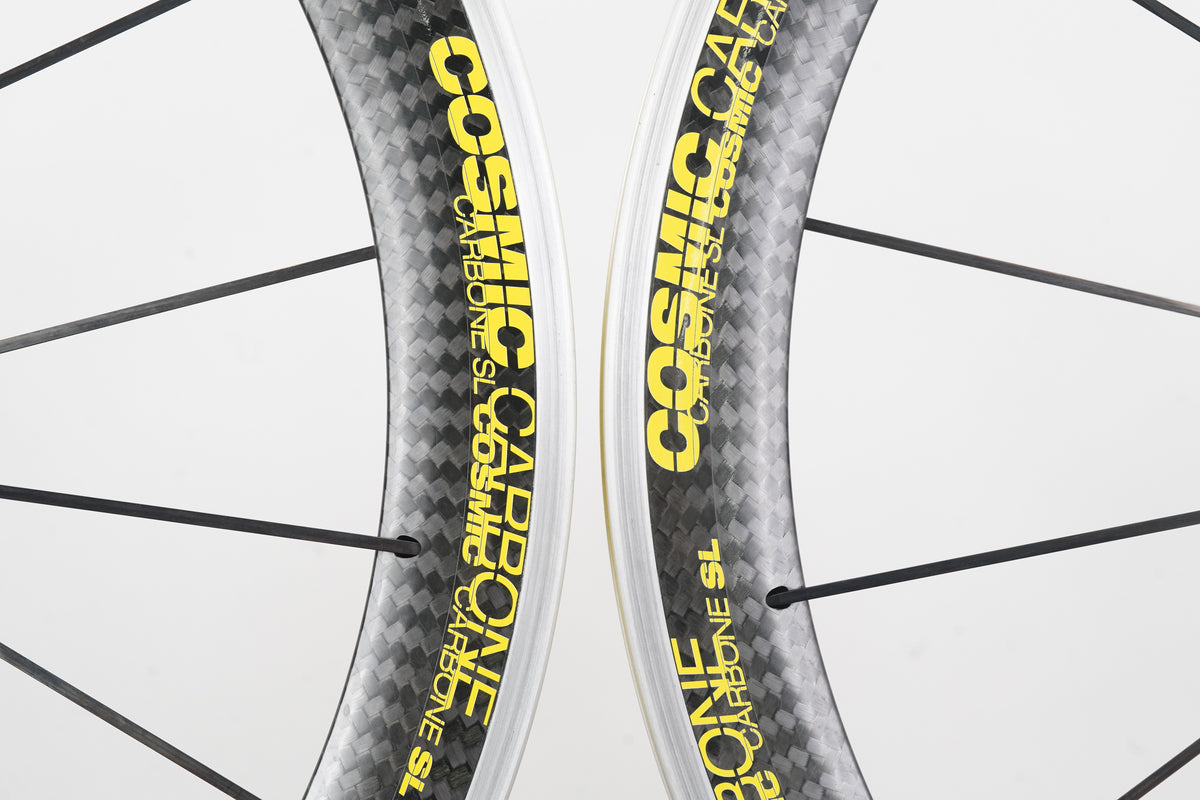 Mavic Cosmic Carbone SL SSC Clincher Rim Brake Wheelset Campagnolo 11 Speed