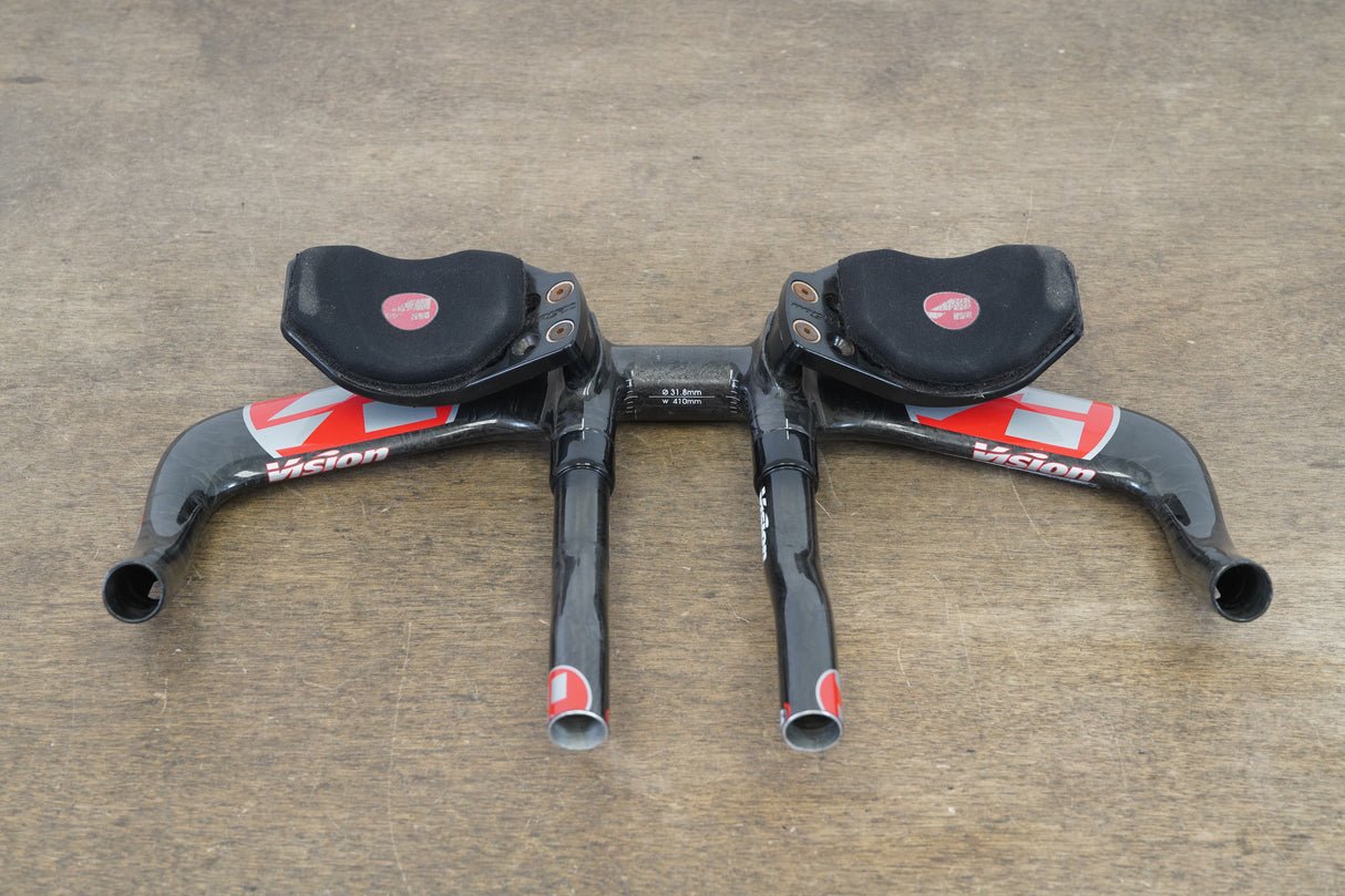 41cm Vision Trimax Carbon Aero TT Triathlon Basebar + Extentions 31.8mm